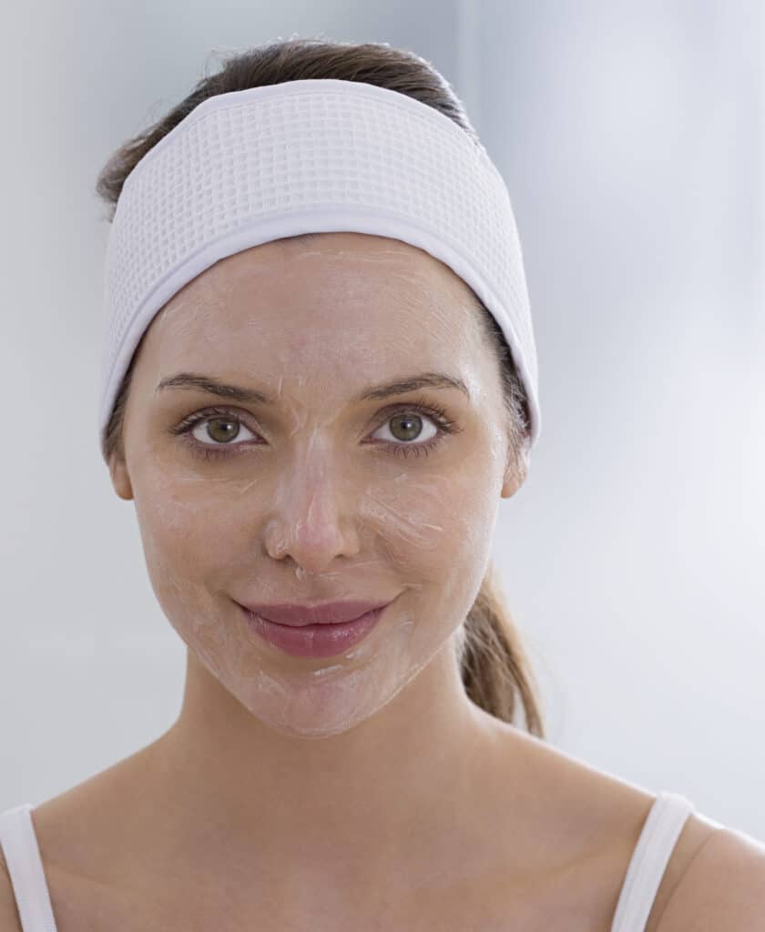 A woman getting a Chemical Peel in New York, NY